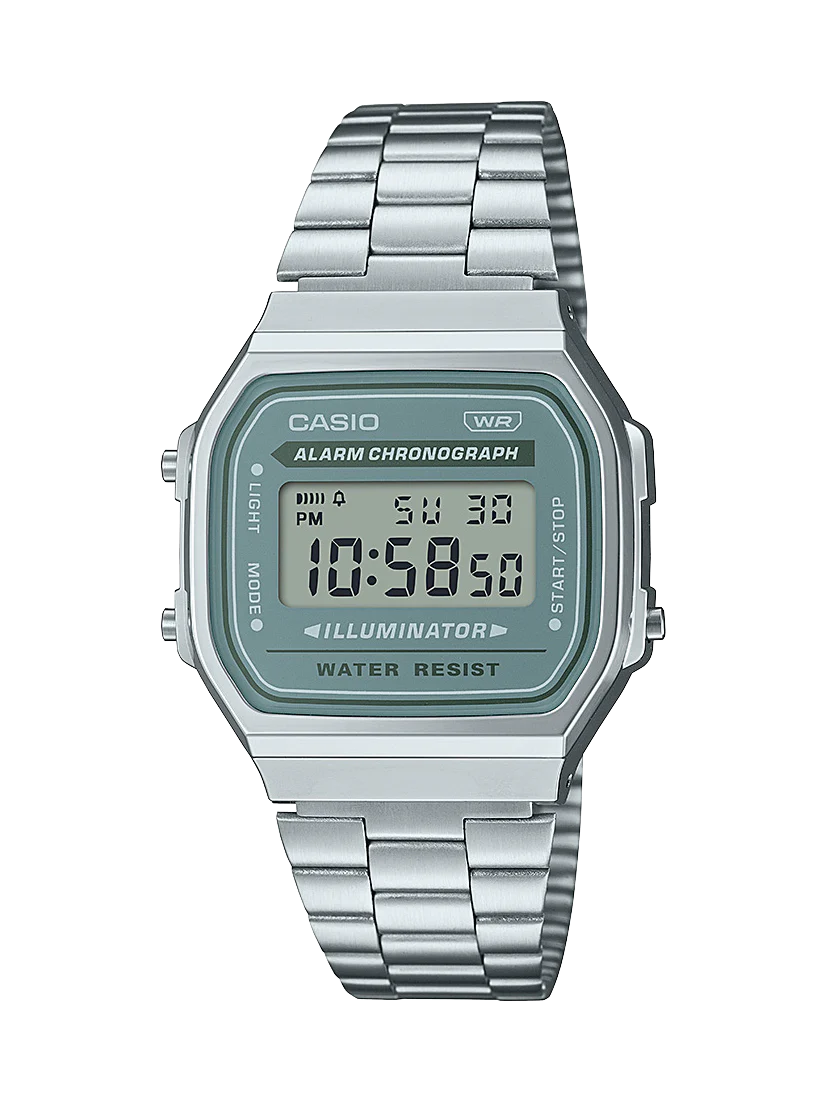 CASIO SILVER - A168WA-3A