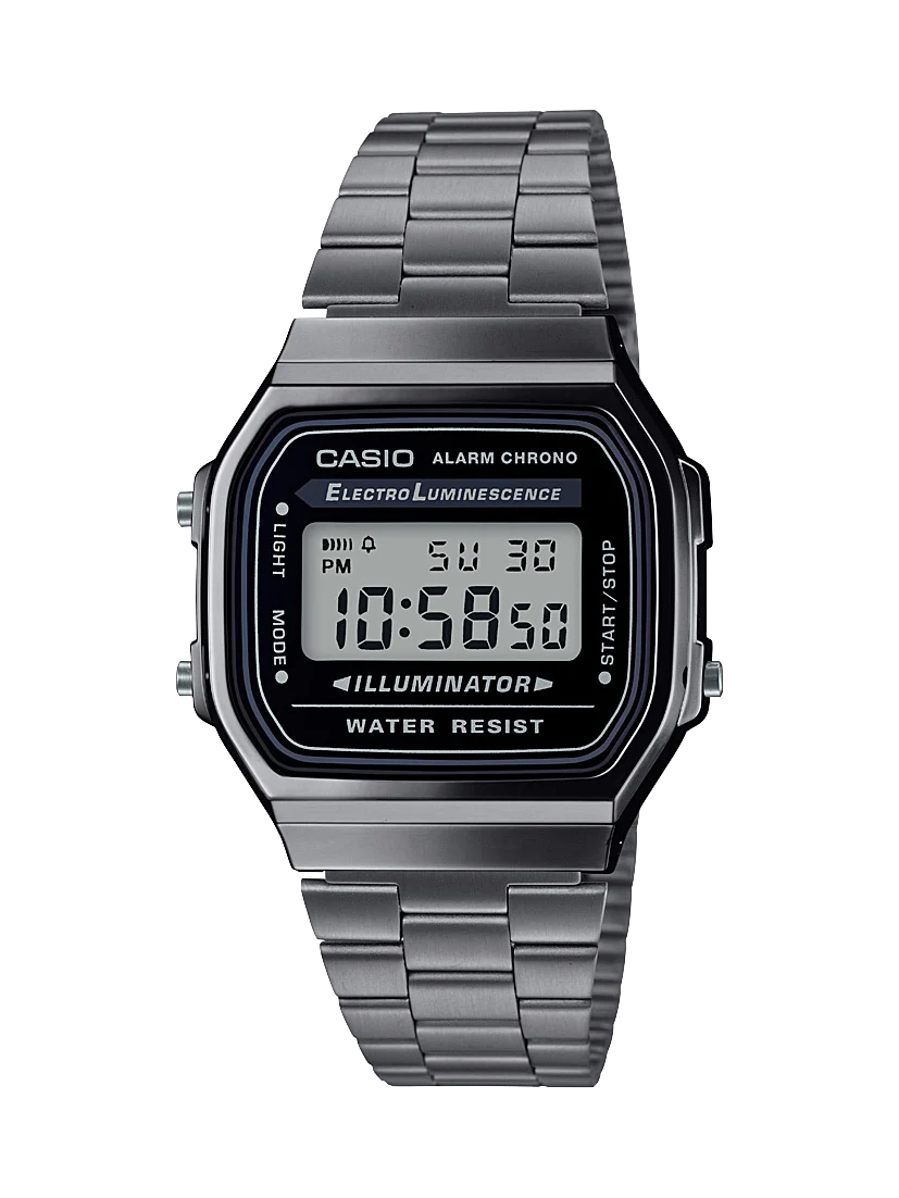 CASIO SILVER - A168WGG-1A