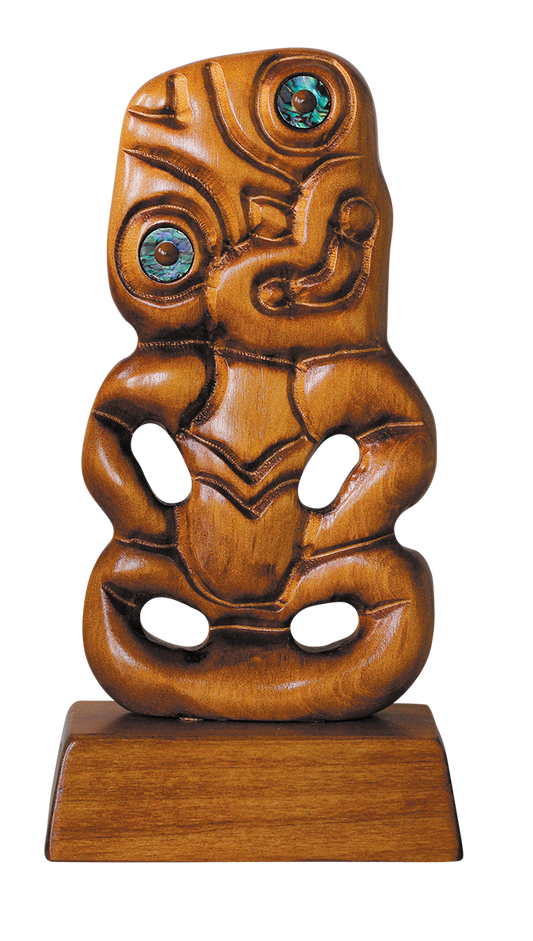 Tiki on a base