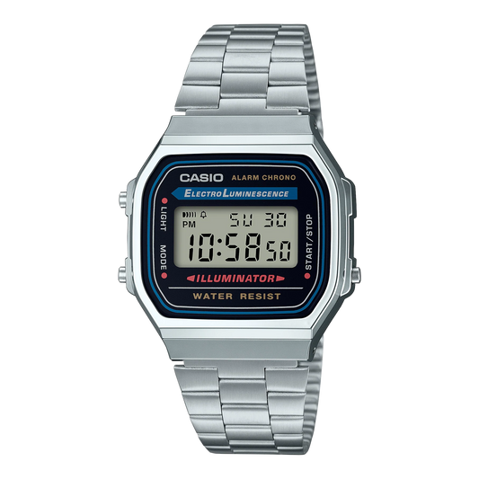 CASIO SILVER - A168WA-1W