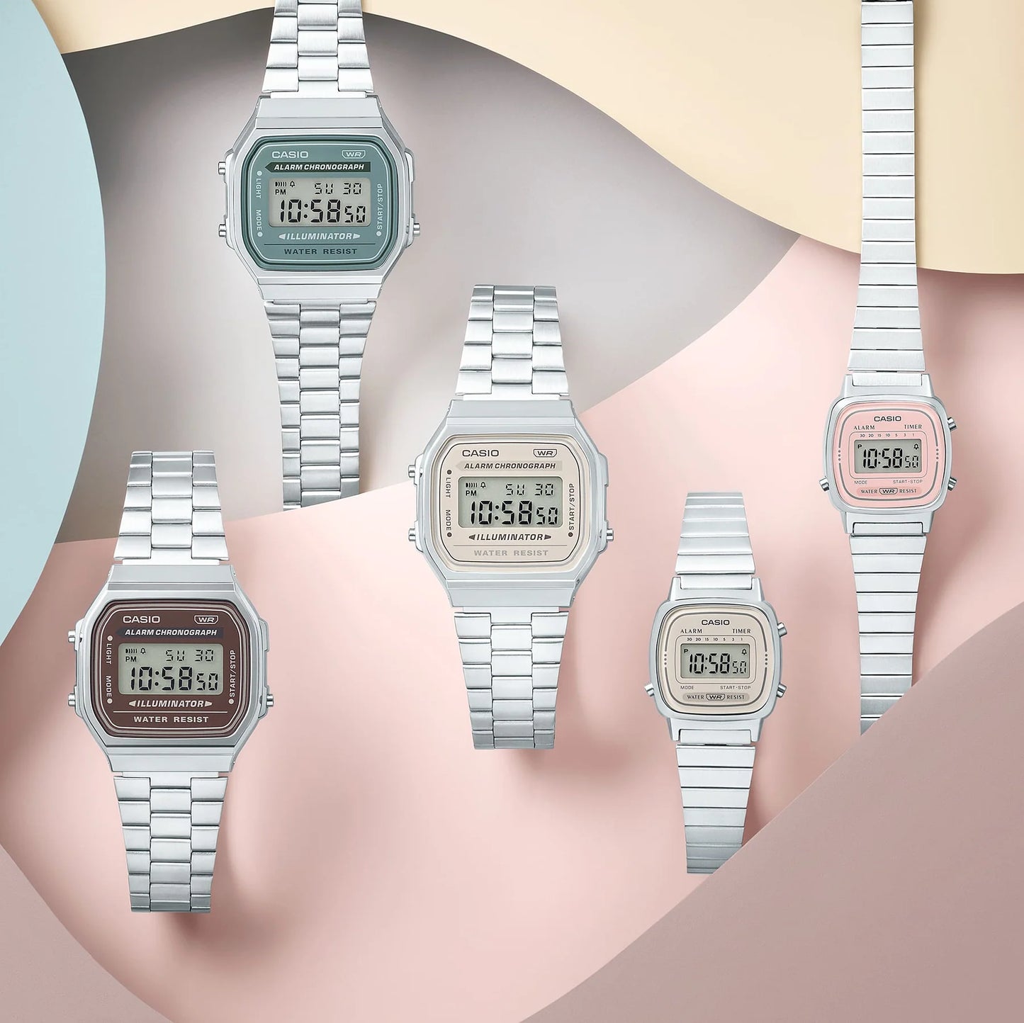 CASIO SILVER - A168WA-8A
