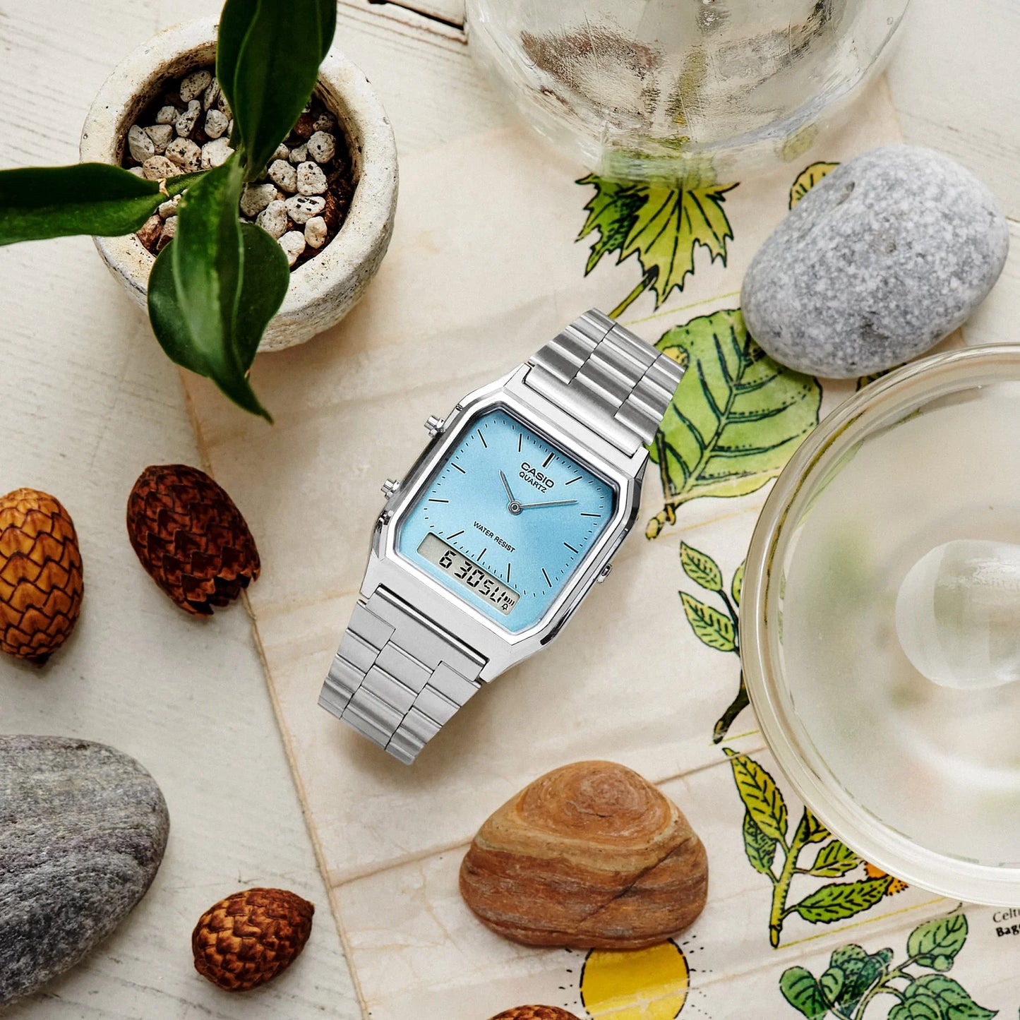 CCASIO SILVER-AQ230A-2A1